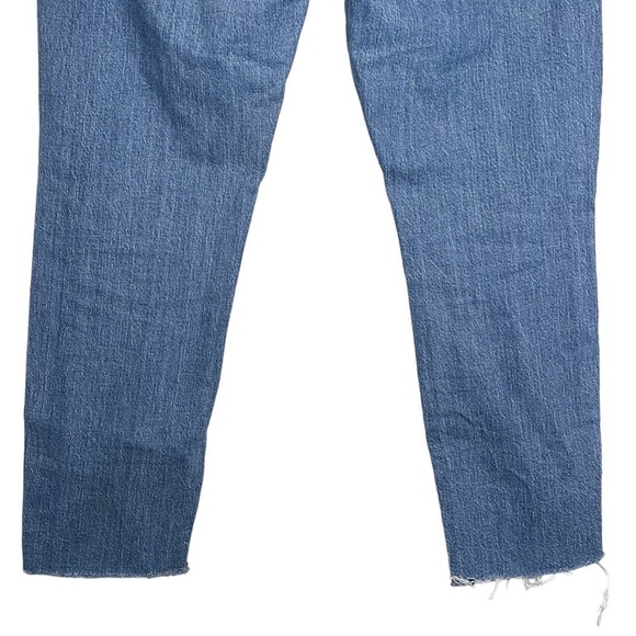 Pistola Jeans 29 High Rise Button Fly Skinny Raw Hem Ripped Stretch Denim Casual - Picture 8 of 10